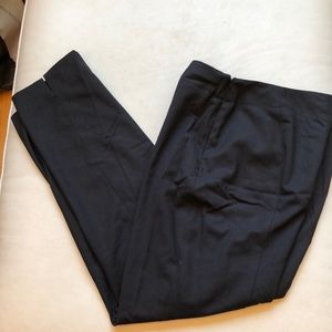 Talbots Hollywood waist side zip black pants